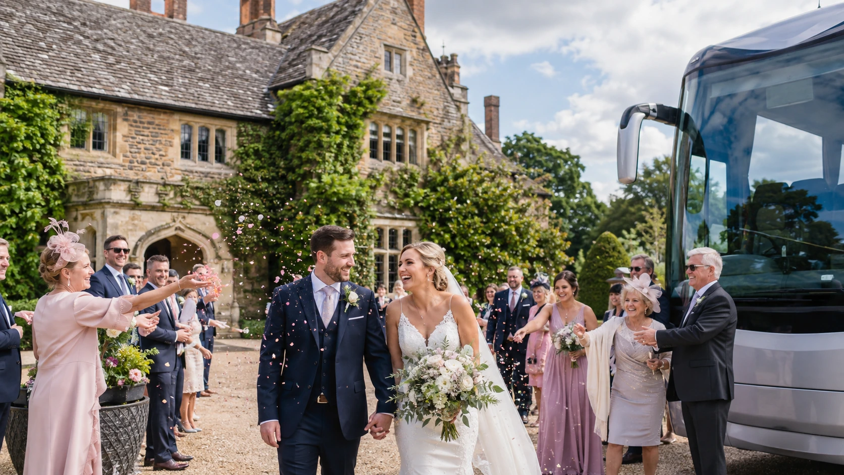 Wedding and celebration transport